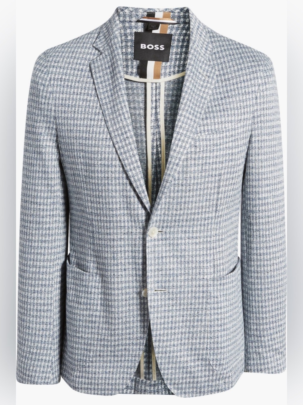 BOSS by HUGO BOSS Hanry Linen & Cotton Sport Coat Blazer